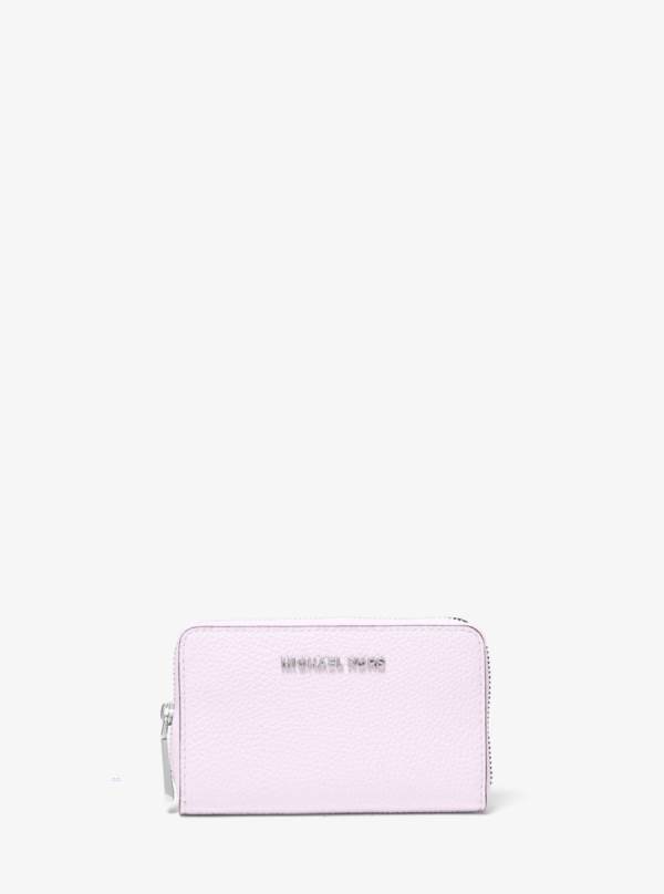 Damske Penazenky Michael Kors Small Pebbled Leather Svetlo Ruzove - Doplnky Michael Kors Lacne | OVFZE-5382